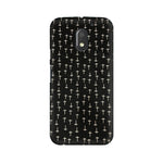 Block Print Black   ---   Sony Nokia Lenovo Moto HTC Huawei - Mobile Back Cover