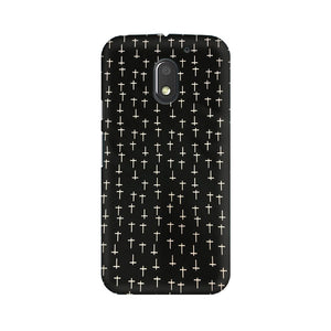 Block Print Black   ---   Sony Nokia Lenovo Moto HTC Huawei - Mobile Back Cover