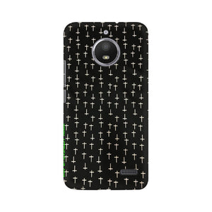 Block Print Black   ---   Sony Nokia Lenovo Moto HTC Huawei - Mobile Back Cover