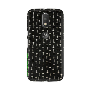 Block Print Black   ---   Sony Nokia Lenovo Moto HTC Huawei - Mobile Back Cover