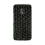 Block Print Black   ---   Sony Nokia Lenovo Moto HTC Huawei - Mobile Back Cover