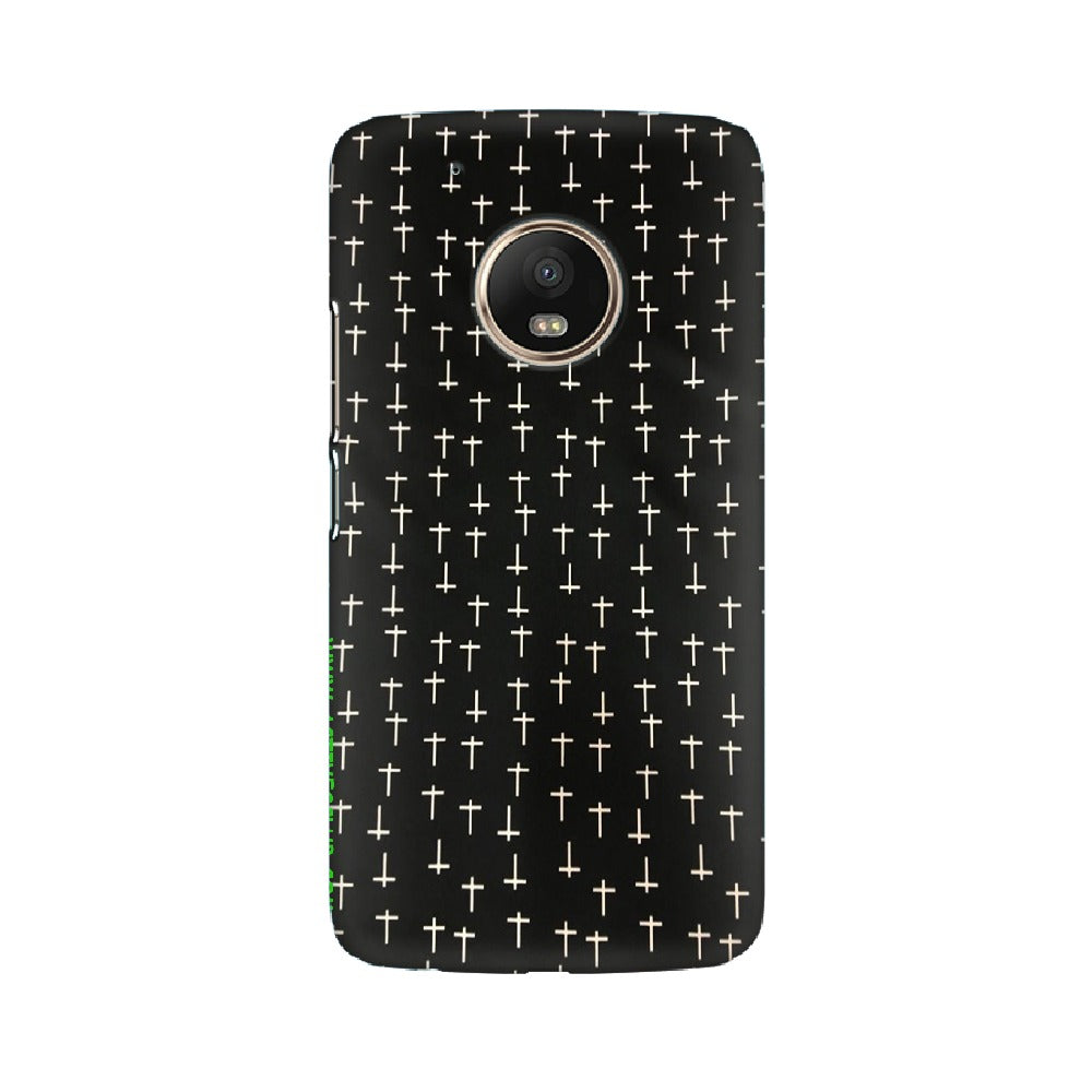 Block Print Black   ---   Sony Nokia Lenovo Moto HTC Huawei - Mobile Back Cover