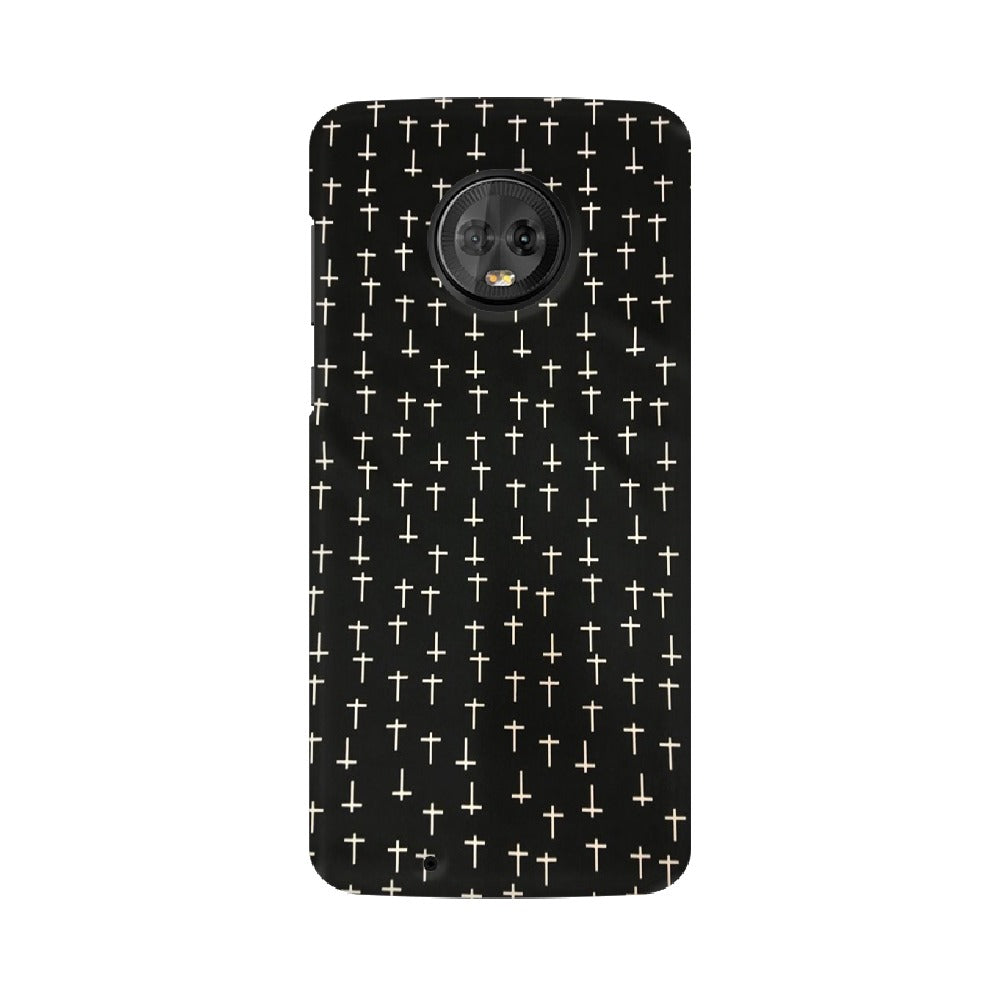 Block Print Black   ---   Sony Nokia Lenovo Moto HTC Huawei - Mobile Back Cover