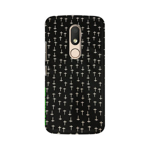 Block Print Black   ---   Sony Nokia Lenovo Moto HTC Huawei - Mobile Back Cover