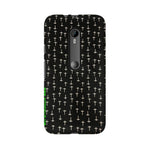 Block Print Black   ---   Sony Nokia Lenovo Moto HTC Huawei - Mobile Back Cover