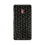 Block Print Black   ---   Sony Nokia Lenovo Moto HTC Huawei - Mobile Back Cover