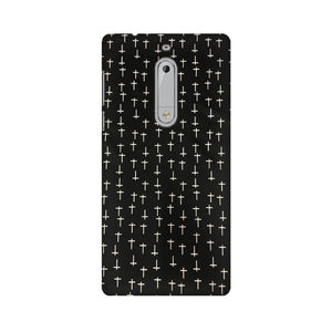 Block Print Black   ---   Sony Nokia Lenovo Moto HTC Huawei - Mobile Back Cover