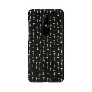 Block Print Black   ---   Sony Nokia Lenovo Moto HTC Huawei - Mobile Back Cover