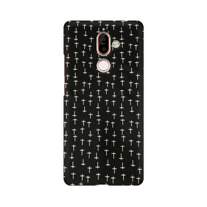 Block Print Black   ---   Sony Nokia Lenovo Moto HTC Huawei - Mobile Back Cover