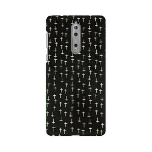 Block Print Black   ---   Sony Nokia Lenovo Moto HTC Huawei - Mobile Back Cover