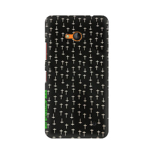 Block Print Black   ---   Sony Nokia Lenovo Moto HTC Huawei - Mobile Back Cover