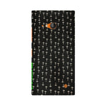 Block Print Black   ---   Sony Nokia Lenovo Moto HTC Huawei - Mobile Back Cover