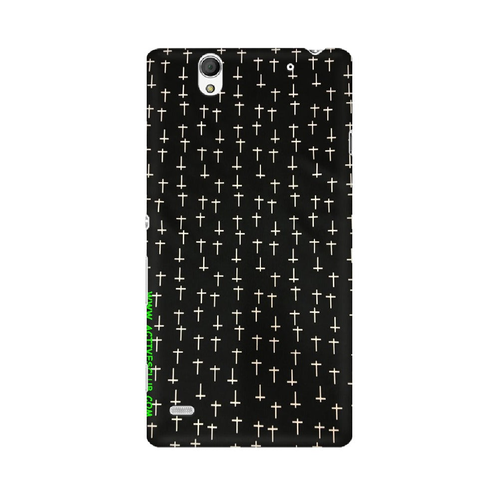 Block Print Black   ---   Sony Nokia Lenovo Moto HTC Huawei - Mobile Back Cover