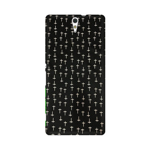 Block Print Black   ---   Sony Nokia Lenovo Moto HTC Huawei - Mobile Back Cover