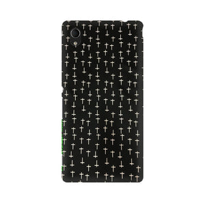 Block Print Black   ---   Sony Nokia Lenovo Moto HTC Huawei - Mobile Back Cover