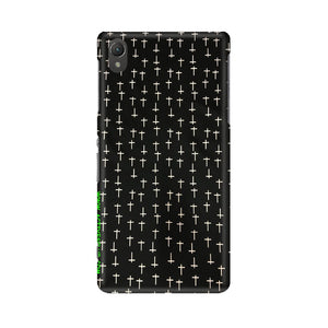 Block Print Black   ---   Sony Nokia Lenovo Moto HTC Huawei - Mobile Back Cover