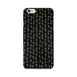 Block Print Black   ---   Apple XioMi RealMe Oppo Vivo - Mobile Back Cover