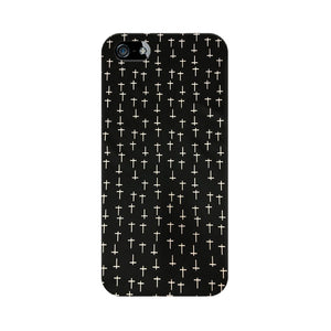 Block Print Black   ---   Apple XioMi RealMe Oppo Vivo - Mobile Back Cover