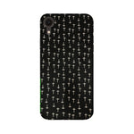 Block Print Black   ---   Apple XioMi RealMe Oppo Vivo - Mobile Back Cover