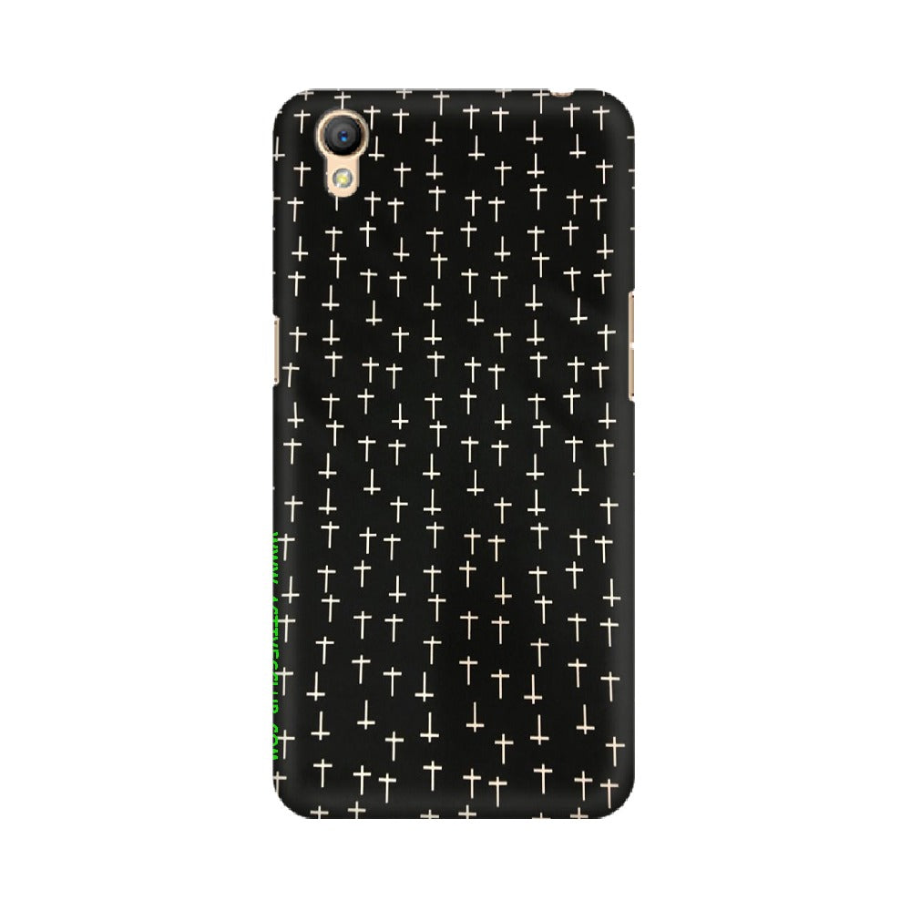 Block Print Black   ---   Apple XioMi RealMe Oppo Vivo - Mobile Back Cover