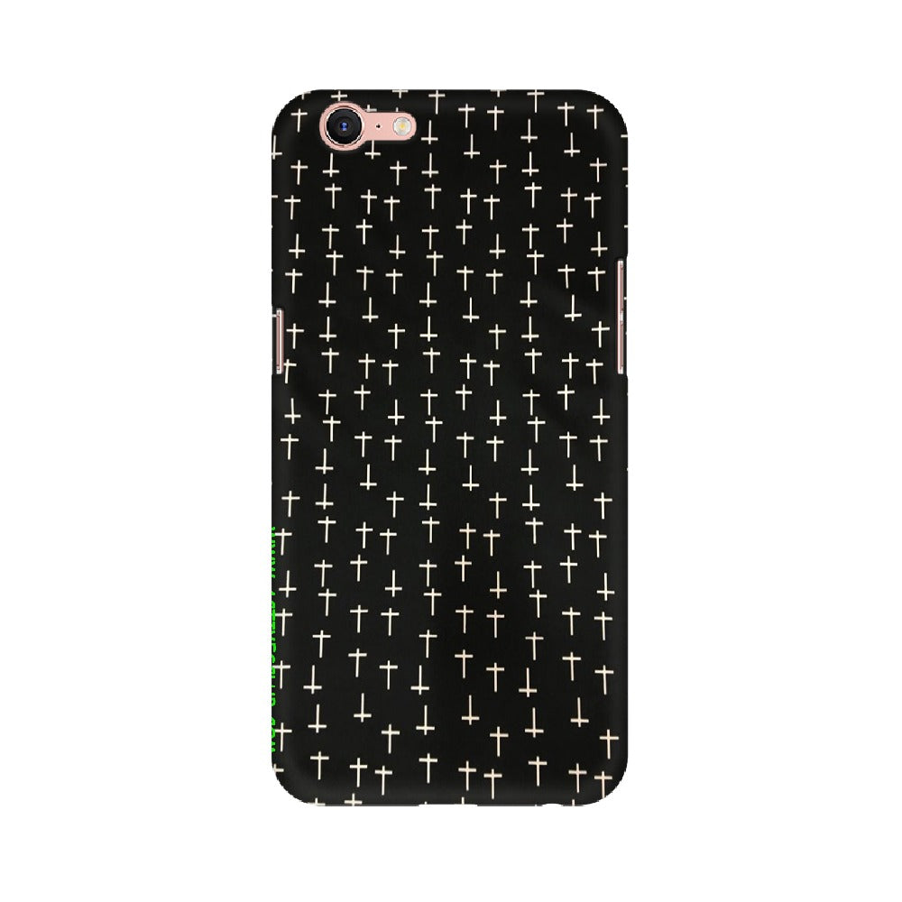 Block Print Black   ---   Apple XioMi RealMe Oppo Vivo - Mobile Back Cover