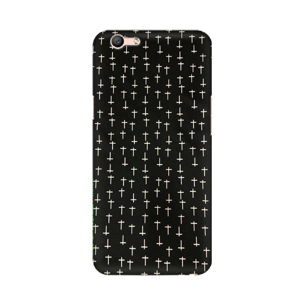 Block Print Black   ---   Apple XioMi RealMe Oppo Vivo - Mobile Back Cover