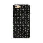 Block Print Black   ---   Apple XioMi RealMe Oppo Vivo - Mobile Back Cover