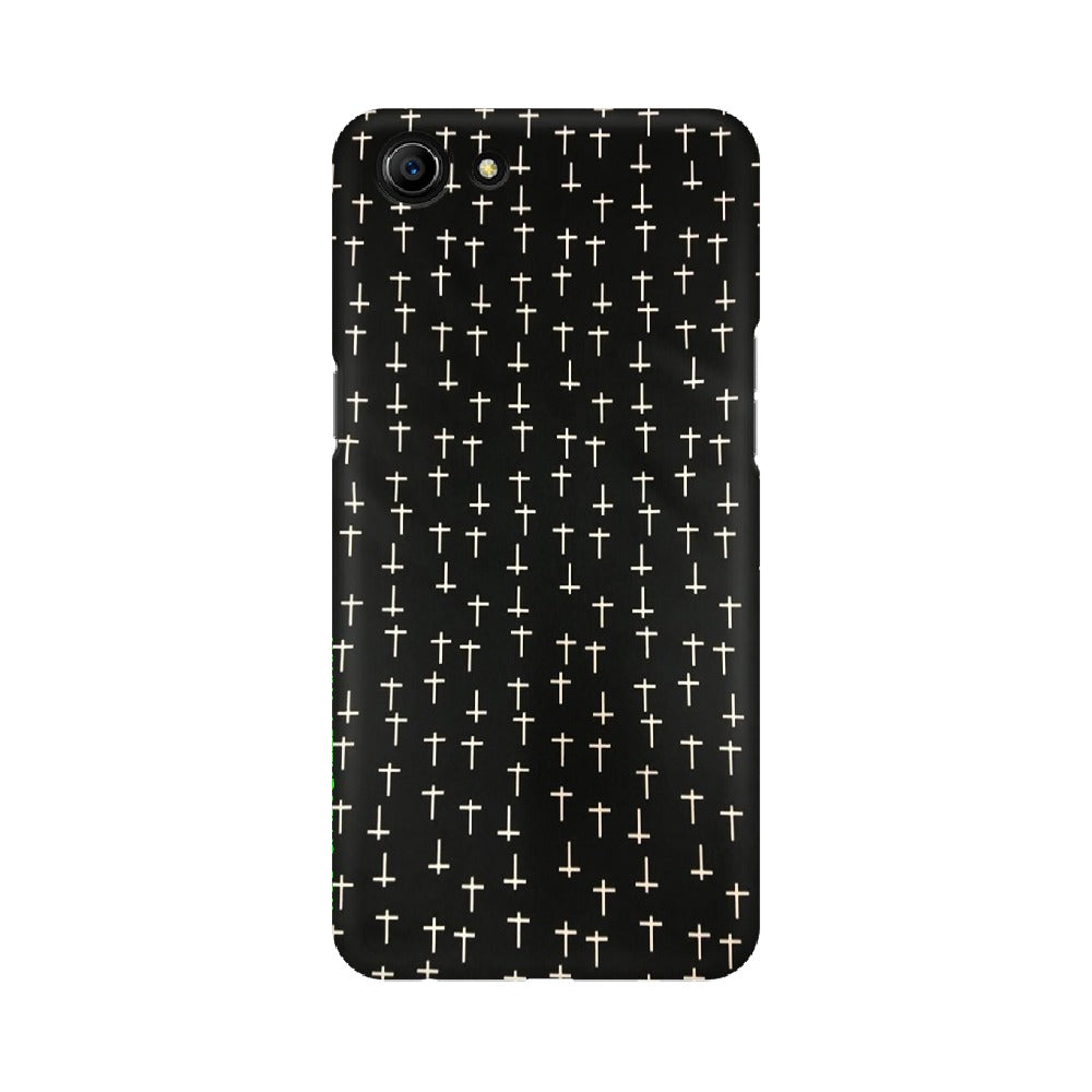 Block Print Black   ---   Apple XioMi RealMe Oppo Vivo - Mobile Back Cover