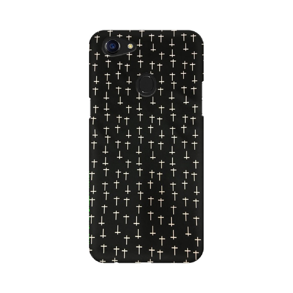 Block Print Black   ---   Apple XioMi RealMe Oppo Vivo - Mobile Back Cover