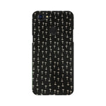 Block Print Black   ---   Apple XioMi RealMe Oppo Vivo - Mobile Back Cover