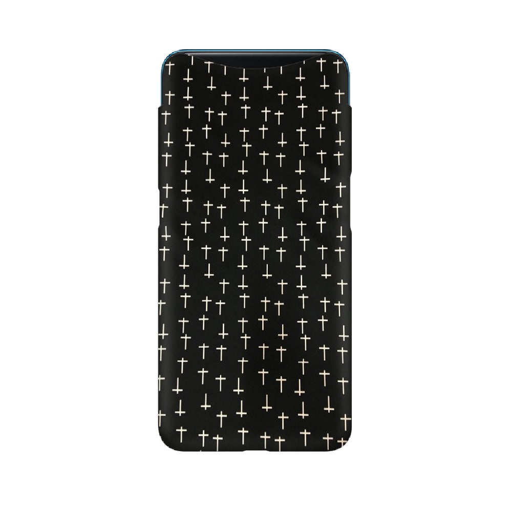 Block Print Black   ---   Apple XioMi RealMe Oppo Vivo - Mobile Back Cover