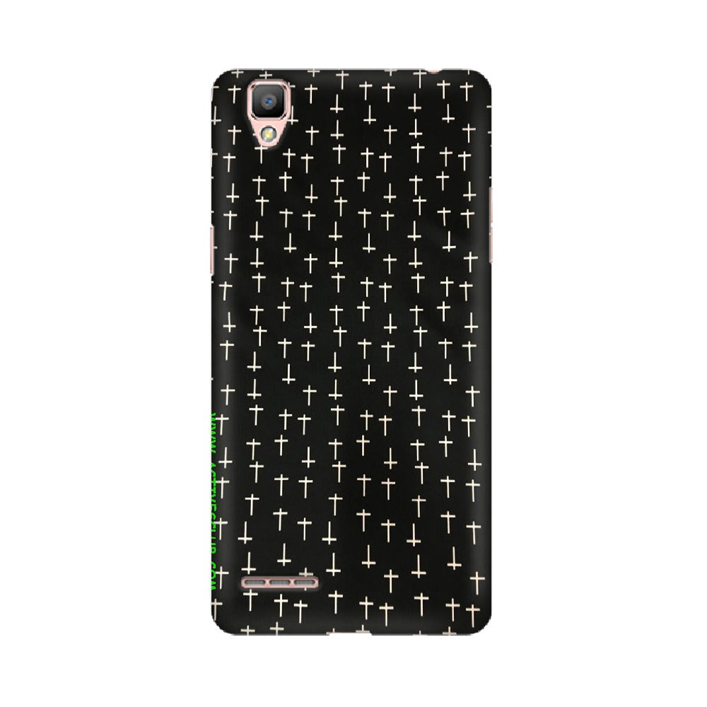 Block Print Black   ---   Apple XioMi RealMe Oppo Vivo - Mobile Back Cover