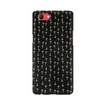 Block Print Black   ---   Apple XioMi RealMe Oppo Vivo - Mobile Back Cover