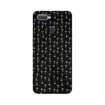 Block Print Black   ---   Apple XioMi RealMe Oppo Vivo - Mobile Back Cover