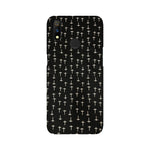 Block Print Black   ---   Apple XioMi RealMe Oppo Vivo - Mobile Back Cover