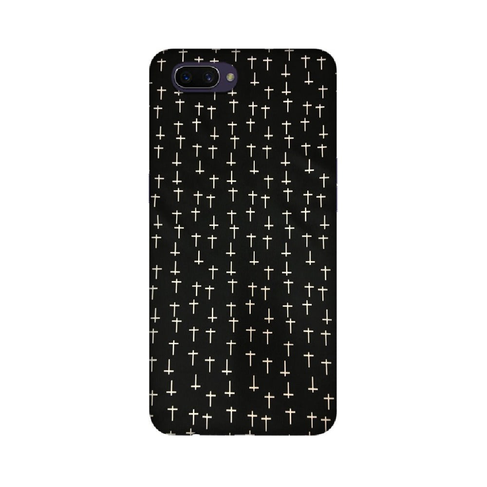 Block Print Black   ---   Apple XioMi RealMe Oppo Vivo - Mobile Back Cover