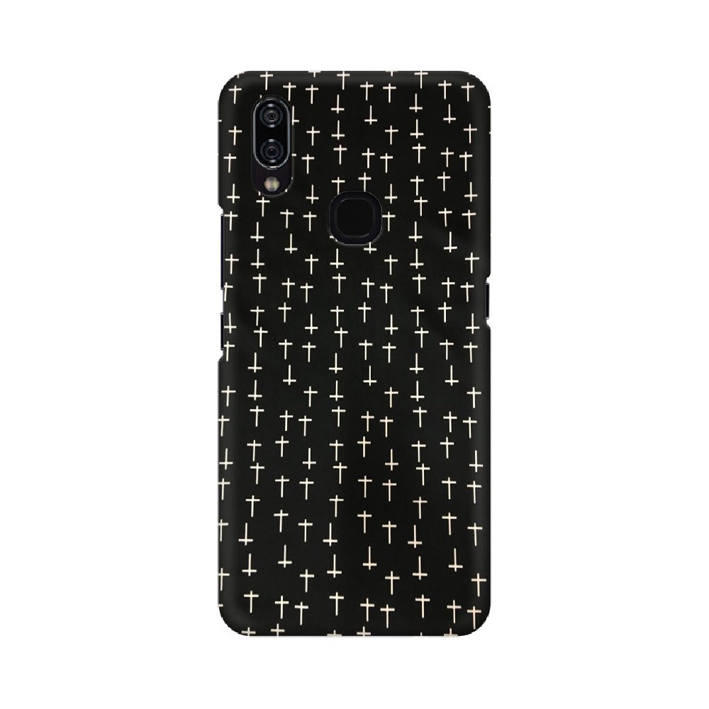 Block Print Black   ---   Apple XioMi RealMe Oppo Vivo - Mobile Back Cover