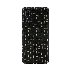 Block Print Black   ---   Apple XioMi RealMe Oppo Vivo - Mobile Back Cover