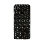 Block Print Black   ---   Apple XioMi RealMe Oppo Vivo - Mobile Back Cover