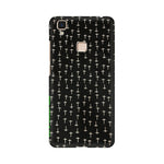 Block Print Black   ---   Apple XioMi RealMe Oppo Vivo - Mobile Back Cover