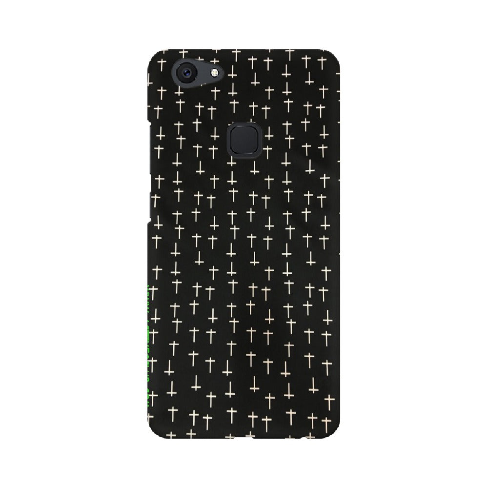 Block Print Black   ---   Apple XioMi RealMe Oppo Vivo - Mobile Back Cover