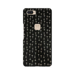 Block Print Black   ---   Apple XioMi RealMe Oppo Vivo - Mobile Back Cover