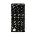 Block Print Black   ---   Apple XioMi RealMe Oppo Vivo - Mobile Back Cover