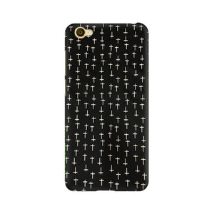 Block Print Black   ---   Apple XioMi RealMe Oppo Vivo - Mobile Back Cover