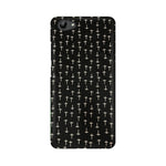 Block Print Black   ---   Apple XioMi RealMe Oppo Vivo - Mobile Back Cover