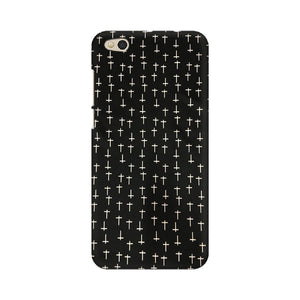 Block Print Black   ---   Apple XioMi RealMe Oppo Vivo - Mobile Back Cover