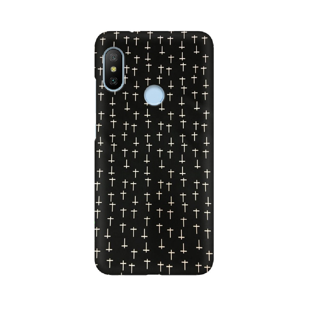 Block Print Black   ---   Apple XioMi RealMe Oppo Vivo - Mobile Back Cover