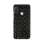 Block Print Black   ---   Apple XioMi RealMe Oppo Vivo - Mobile Back Cover