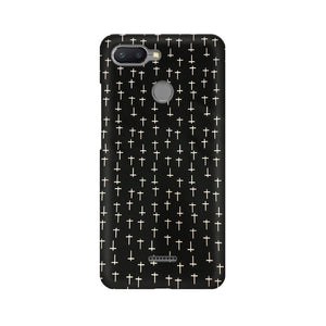 Block Print Black   ---   Apple XioMi RealMe Oppo Vivo - Mobile Back Cover