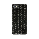 Block Print Black   ---   Apple XioMi RealMe Oppo Vivo - Mobile Back Cover